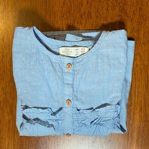 Zara Baby Girl Chambray top